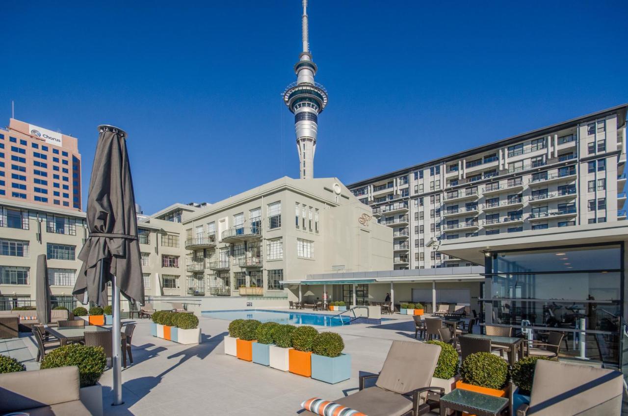 Corporate Gem + Rooftop Pool & Spa Auckland Buitenkant foto